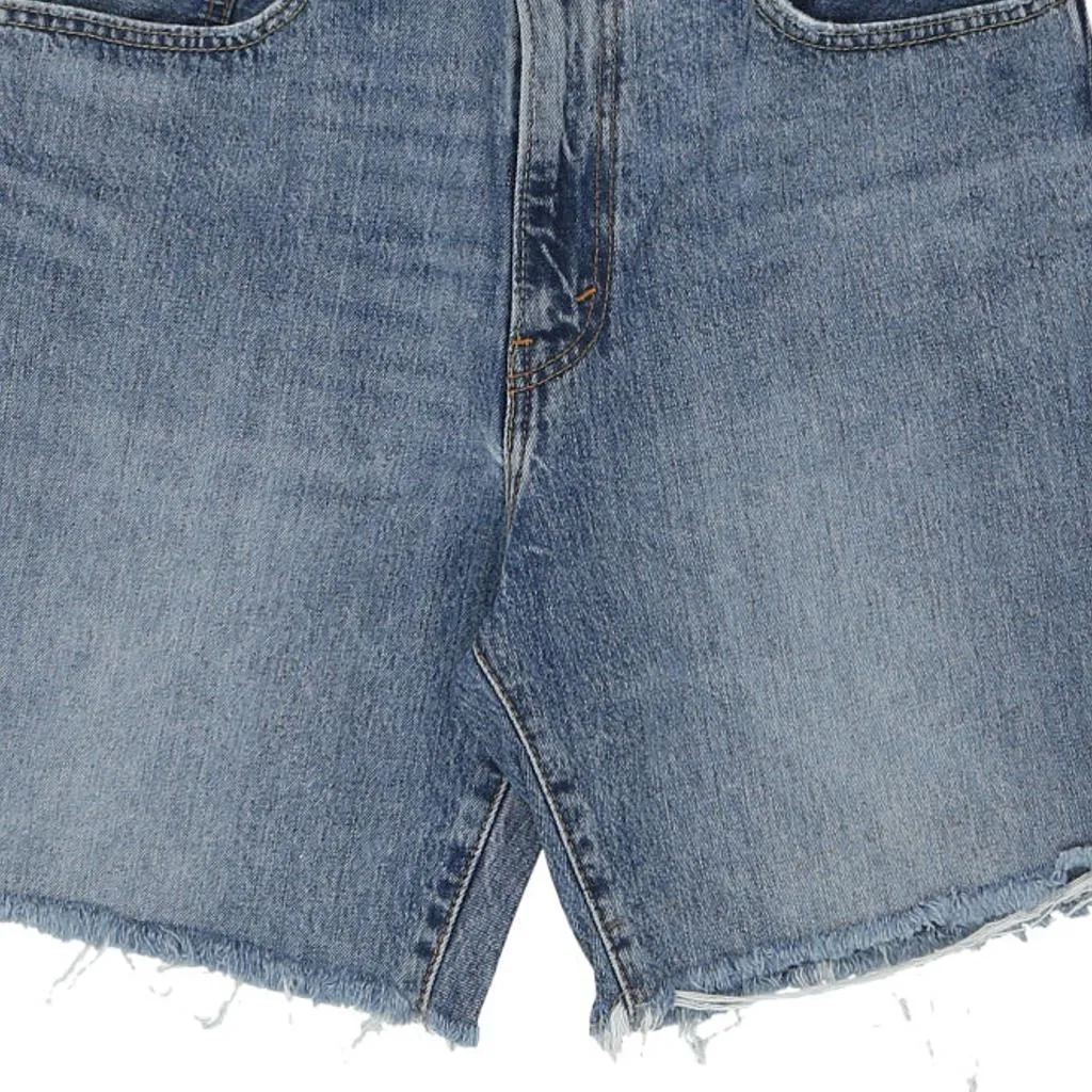 569 Levis Denim Shorts - 33W 8L Blue Cotton