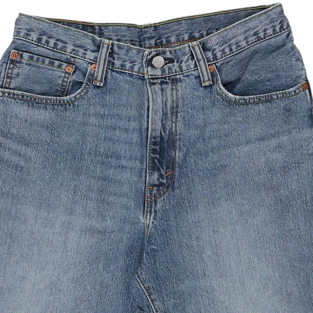 569 Levis Denim Shorts - 33W 8L Blue Cotton