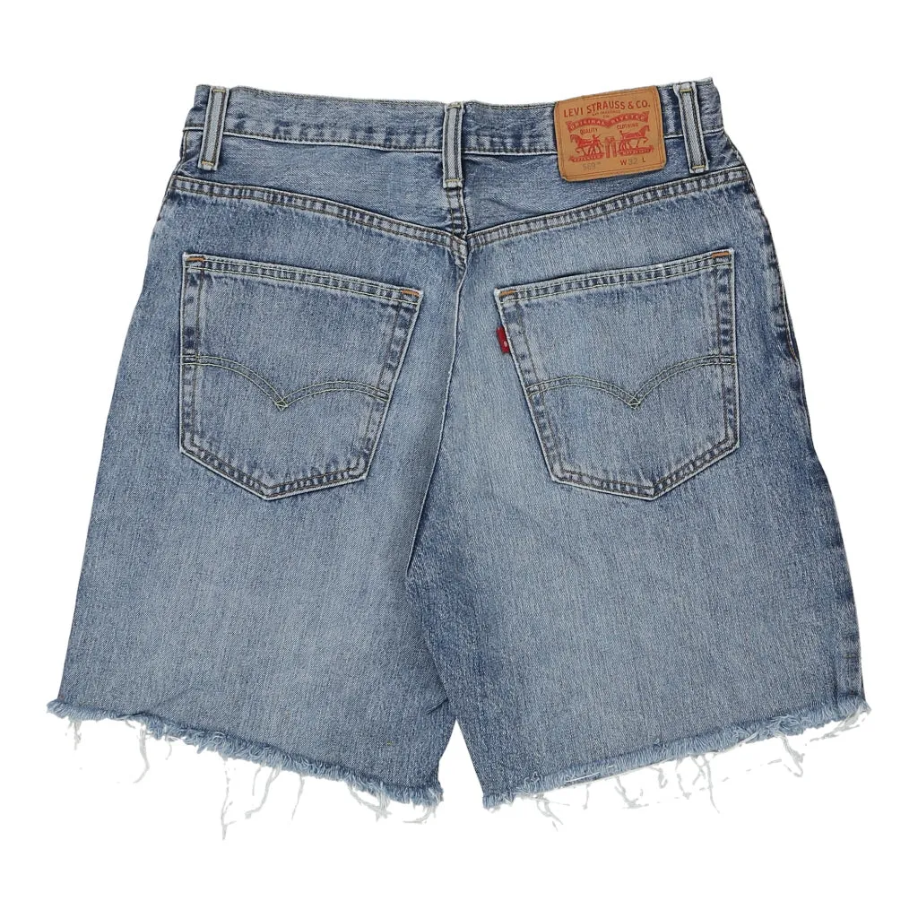 569 Levis Denim Shorts - 33W 8L Blue Cotton