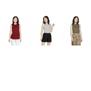 A New Day Women's Easy Fit Crewneck Tank Top Shirt
