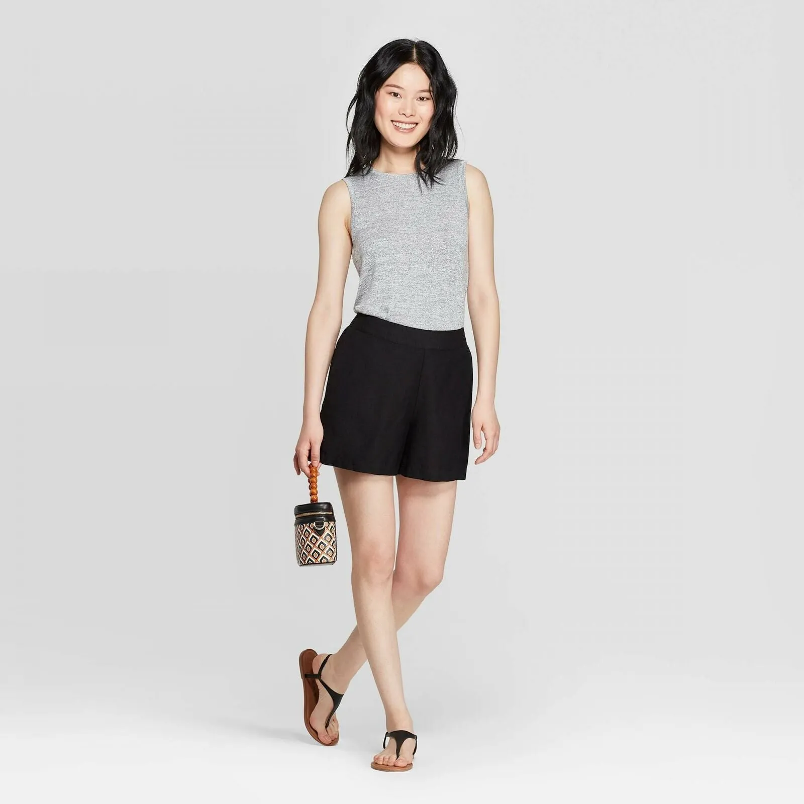 A New Day Women's Easy Fit Crewneck Tank Top Shirt