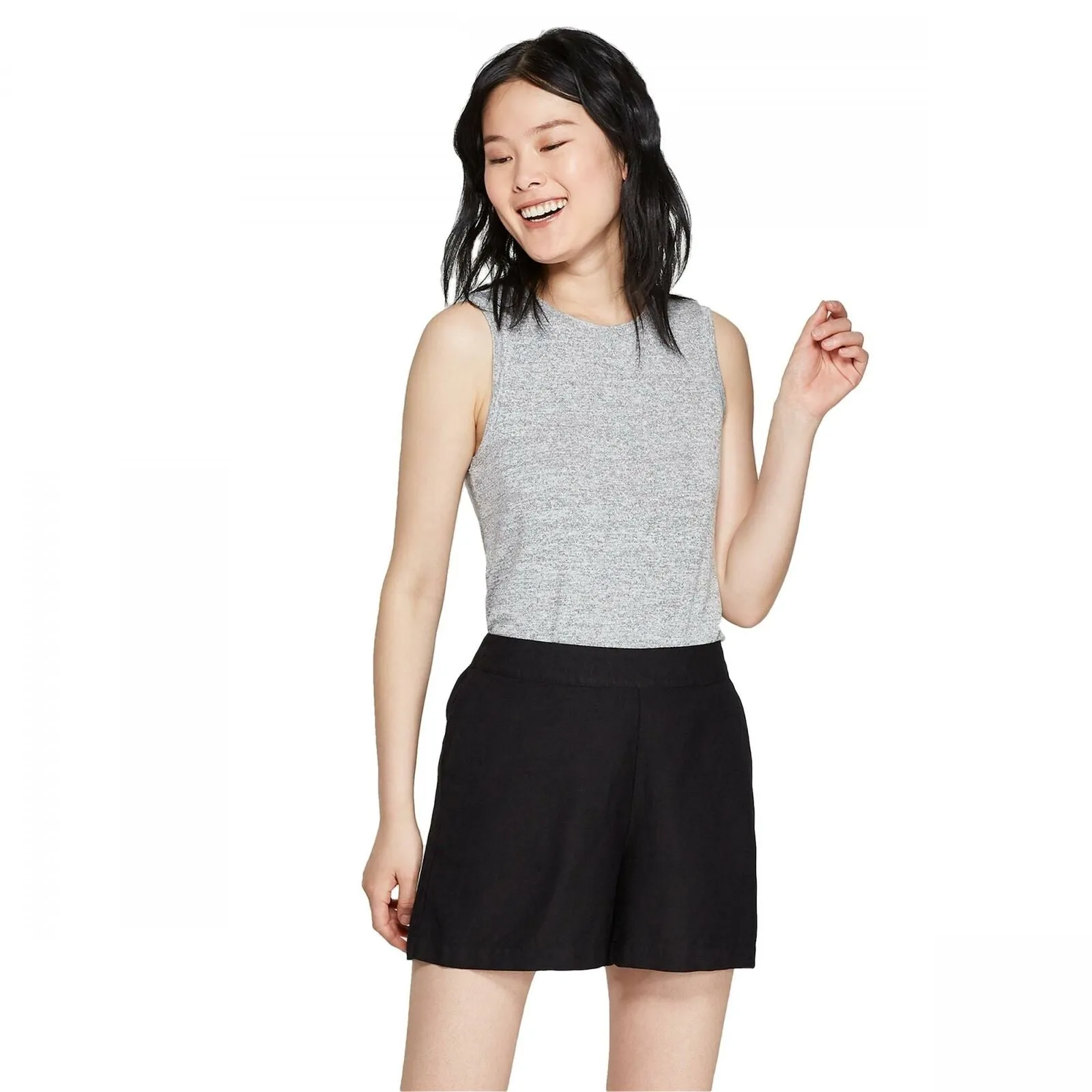 A New Day Women's Easy Fit Crewneck Tank Top Shirt