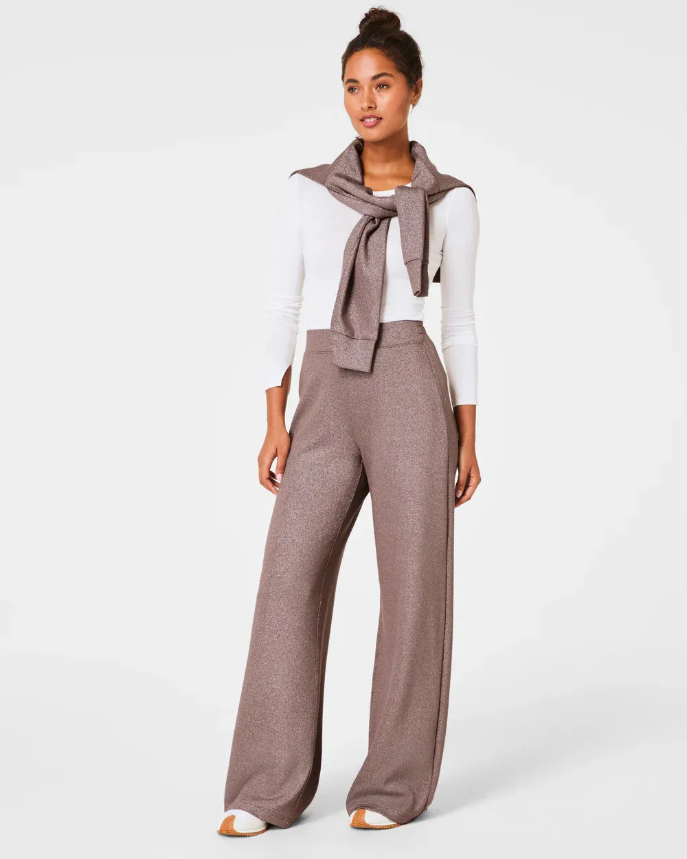 Air Essentials Shine Wide Leg Pants