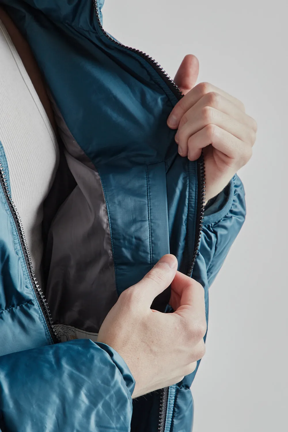 Altavia Down Parka - Vintage Blue