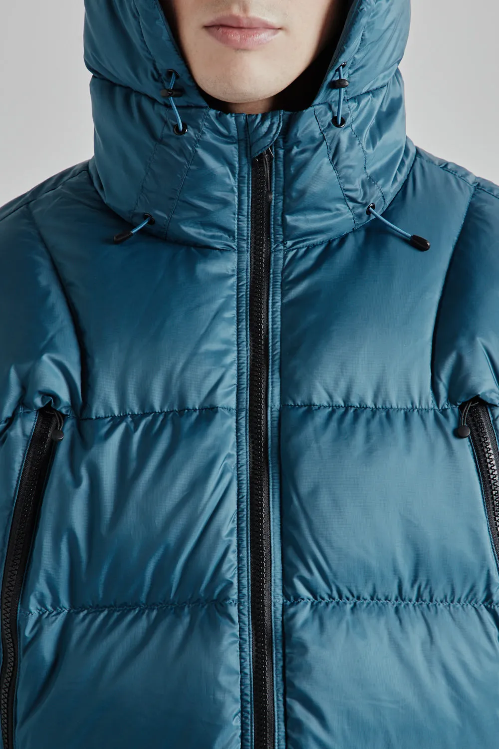 Altavia Down Parka - Vintage Blue