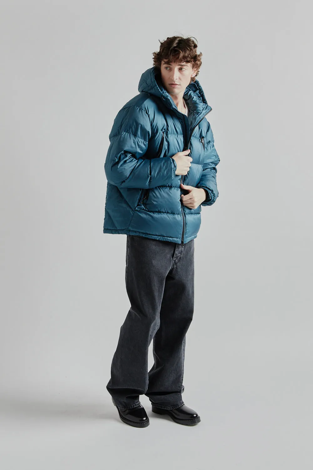 Altavia Down Parka - Vintage Blue