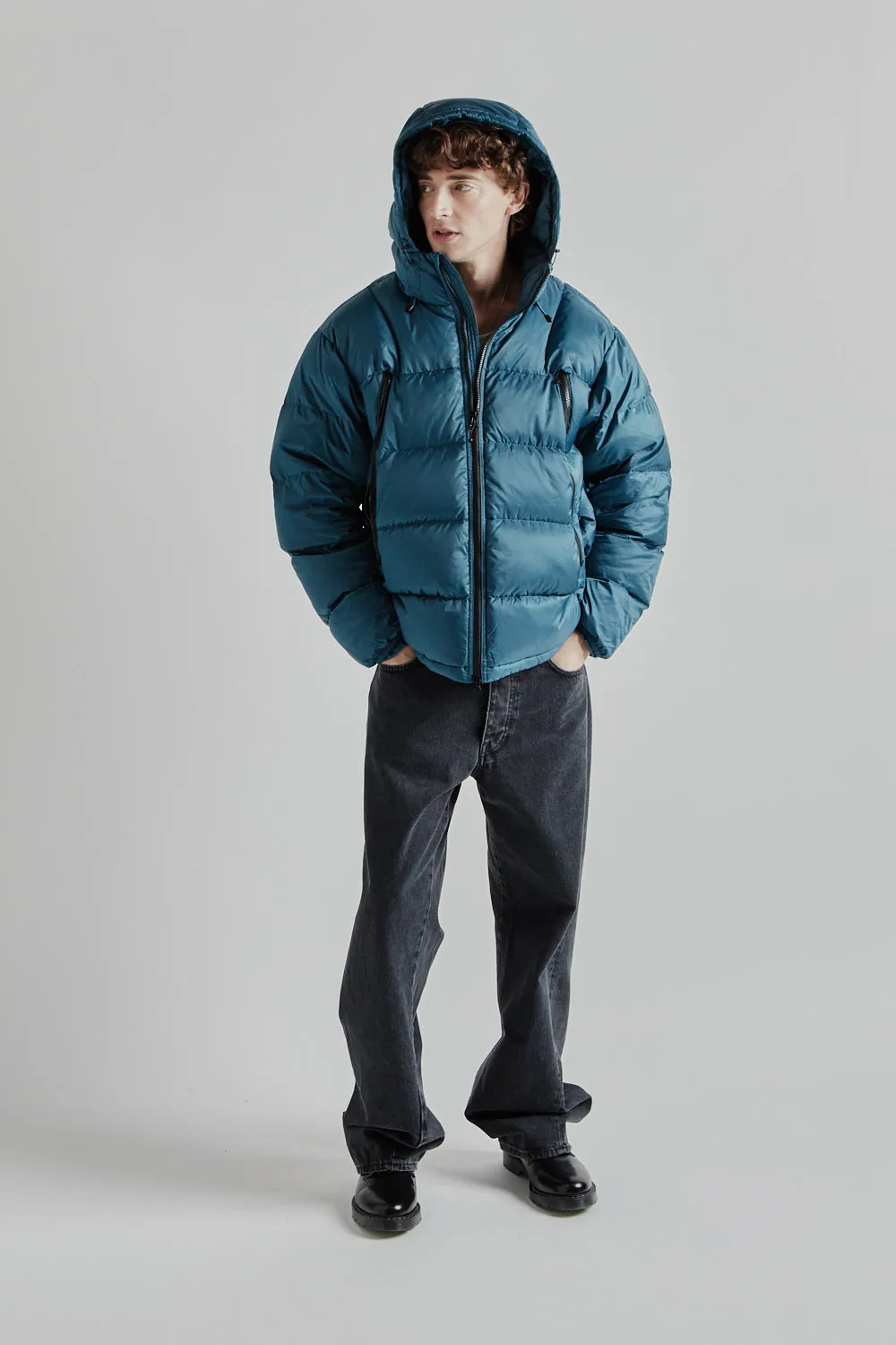 Altavia Down Parka - Vintage Blue
