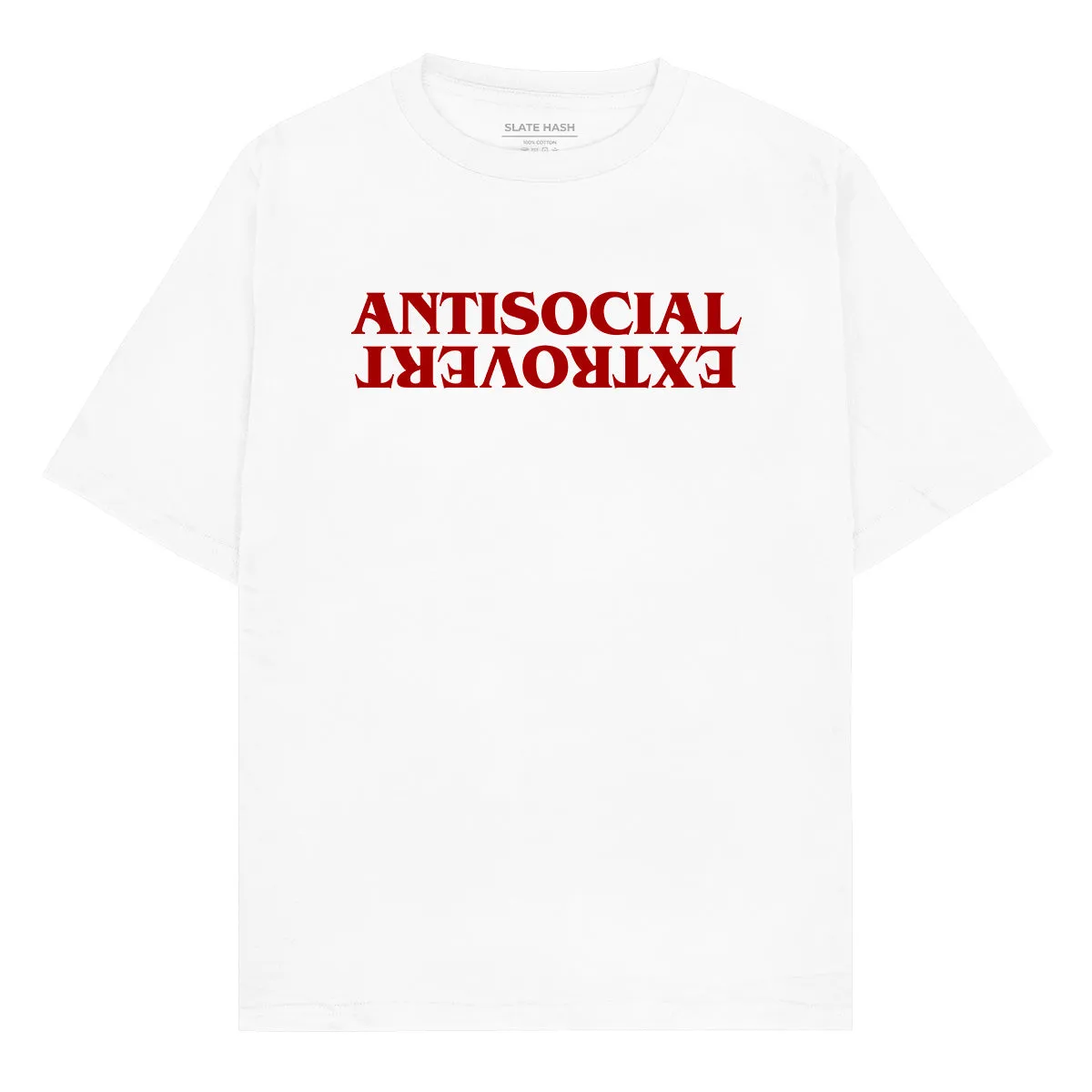Antisocial Extrovert Oversized T-shirt