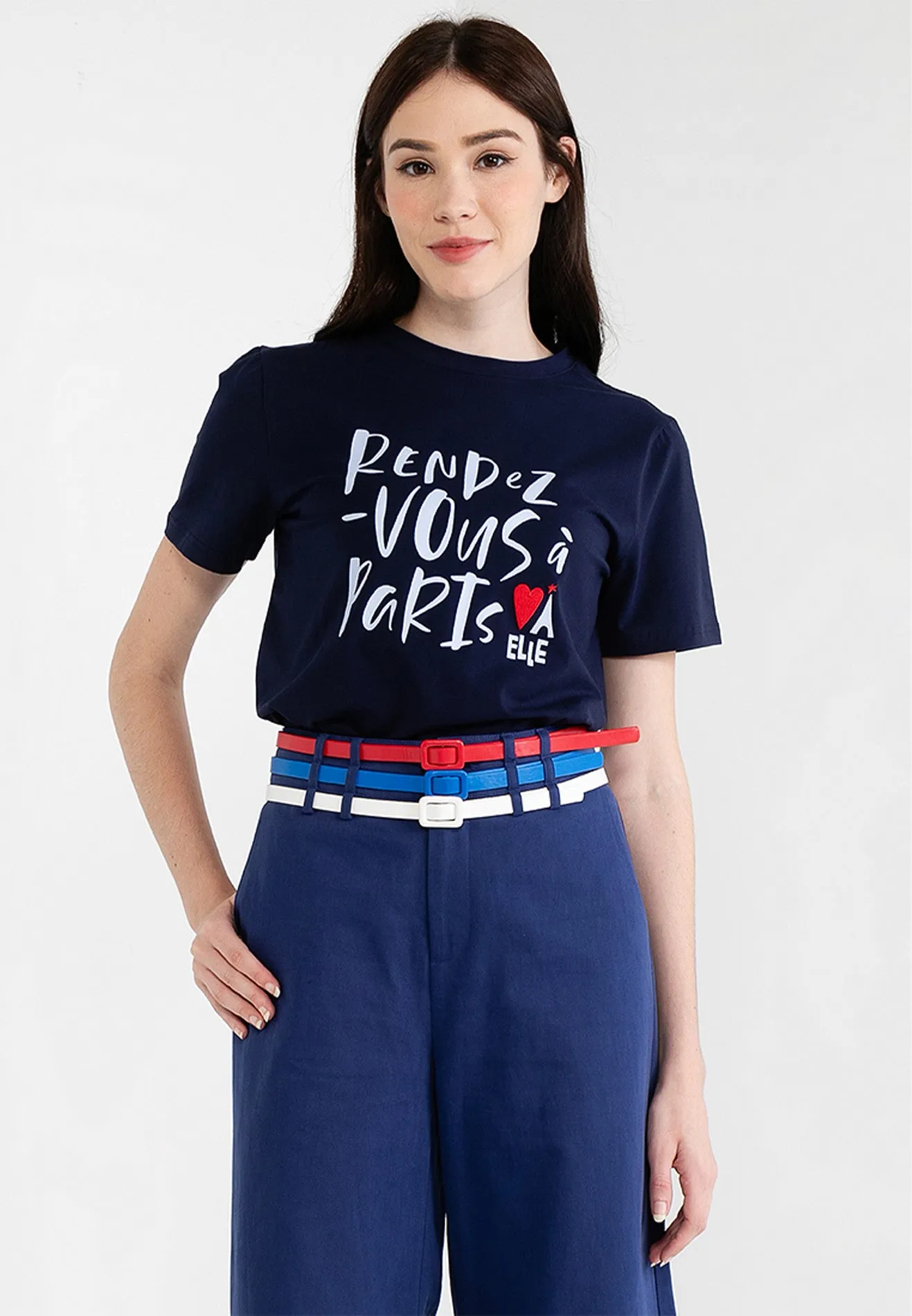 Be Paris Collection: 'Rendez-Vous Ã  Paris' Graphic Tee