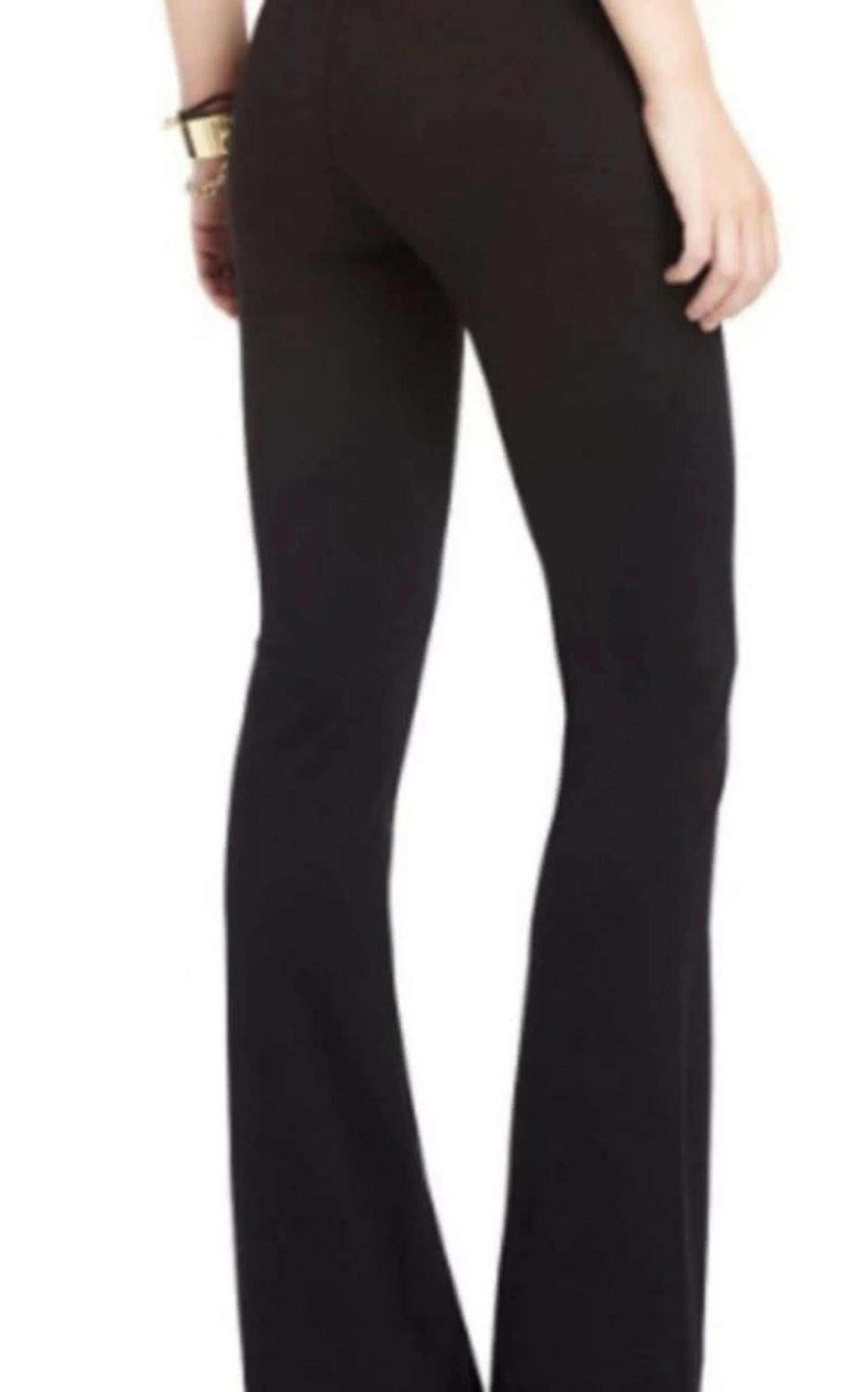 Black Julienne Flare Pant