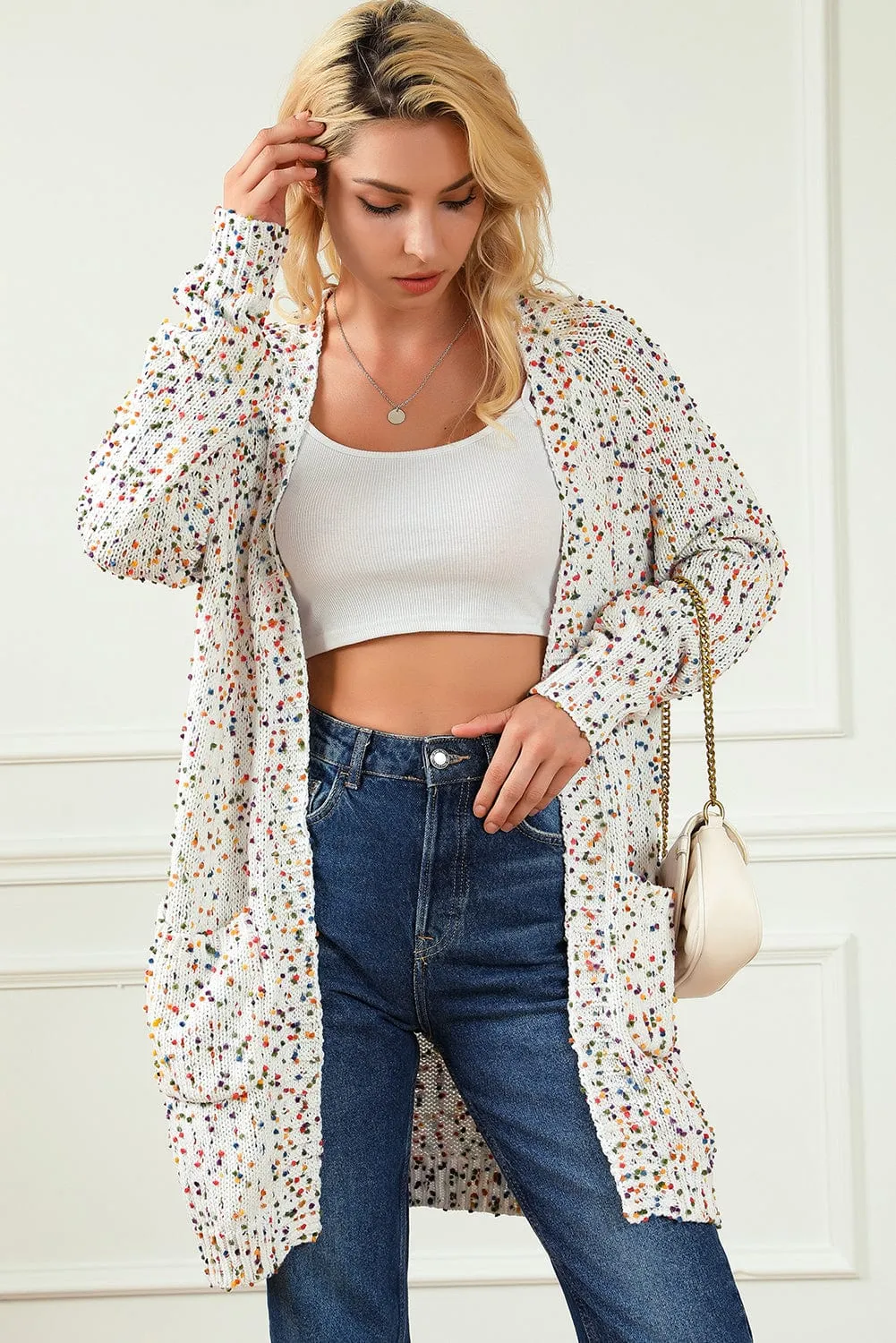 Black Knit Cardigan for Women