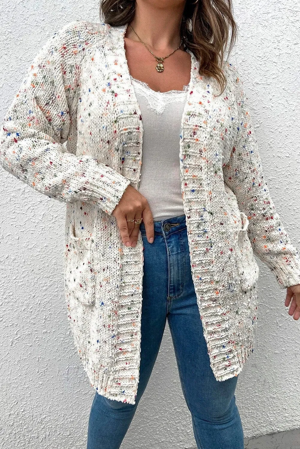 Black Knit Cardigan for Women