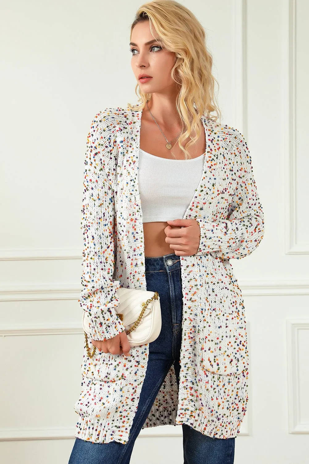 Black Knit Cardigan for Women
