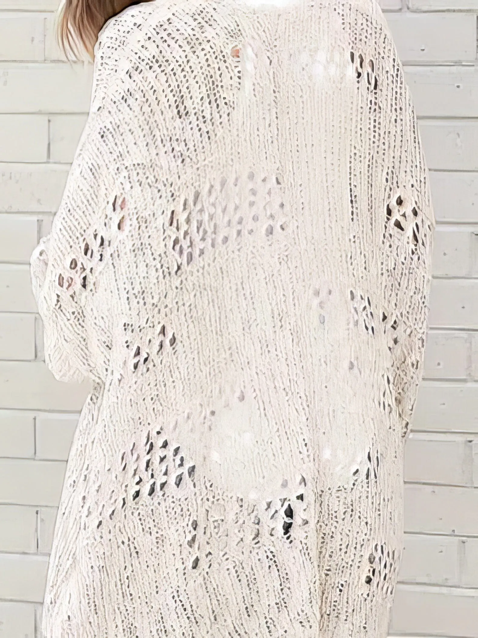 Black Knit Cardigan for Women