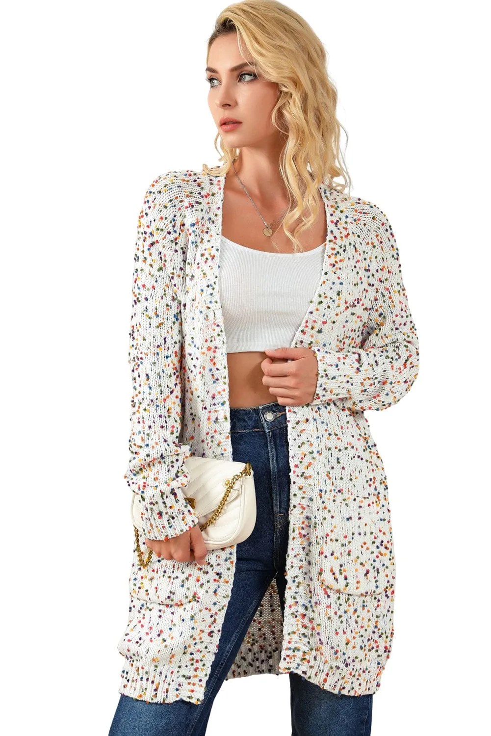 Black Knit Cardigan for Women