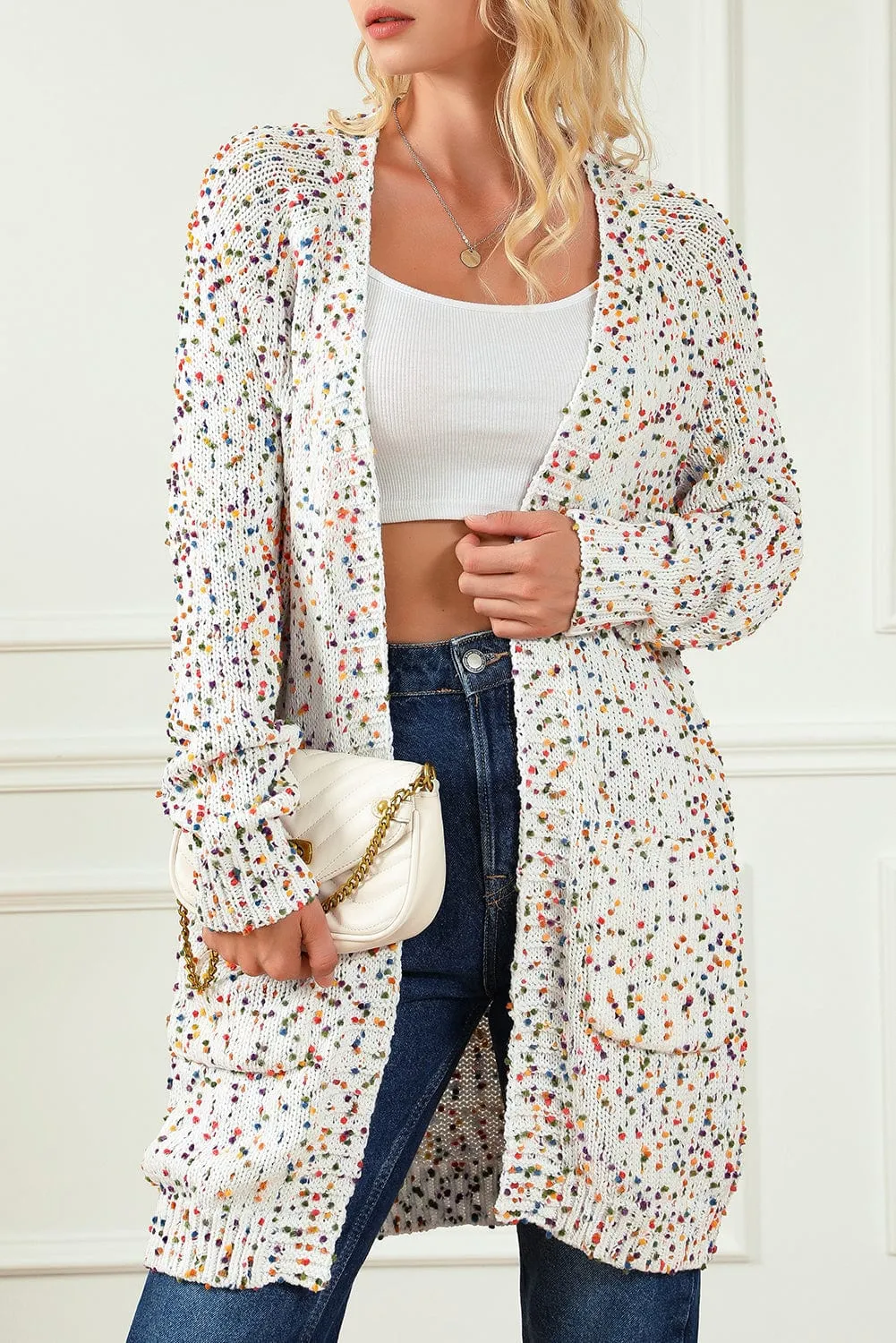 Black Knit Cardigan for Women