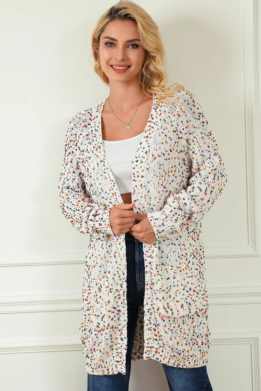 Black Knit Cardigan for Women