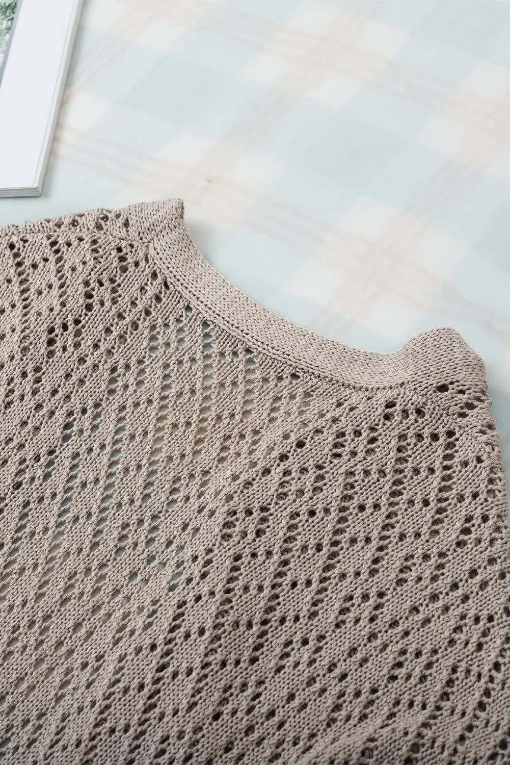 Black Knit Cardigan for Women