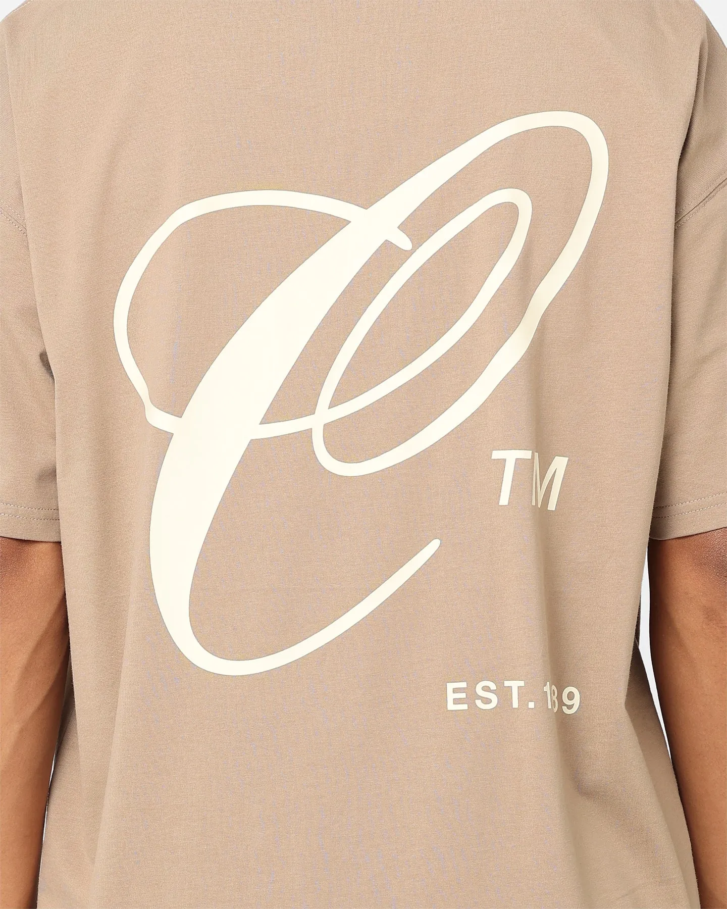 Carre Capital C Oversized T-Shirt Mocha