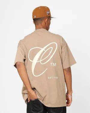 Carre Capital C Oversized T-Shirt Mocha