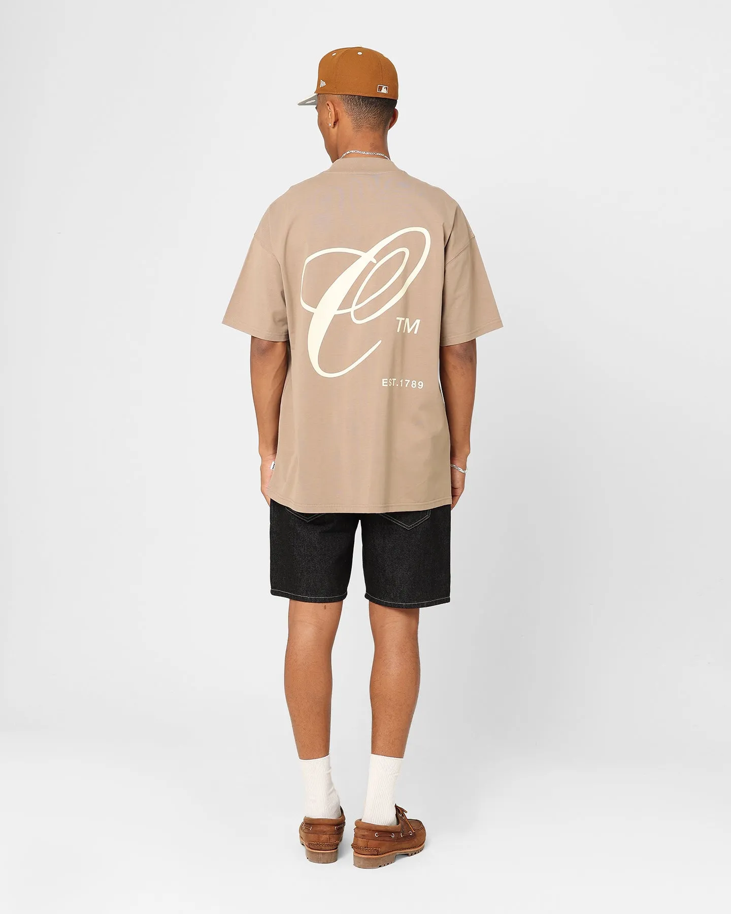 Carre Capital C Oversized T-Shirt Mocha