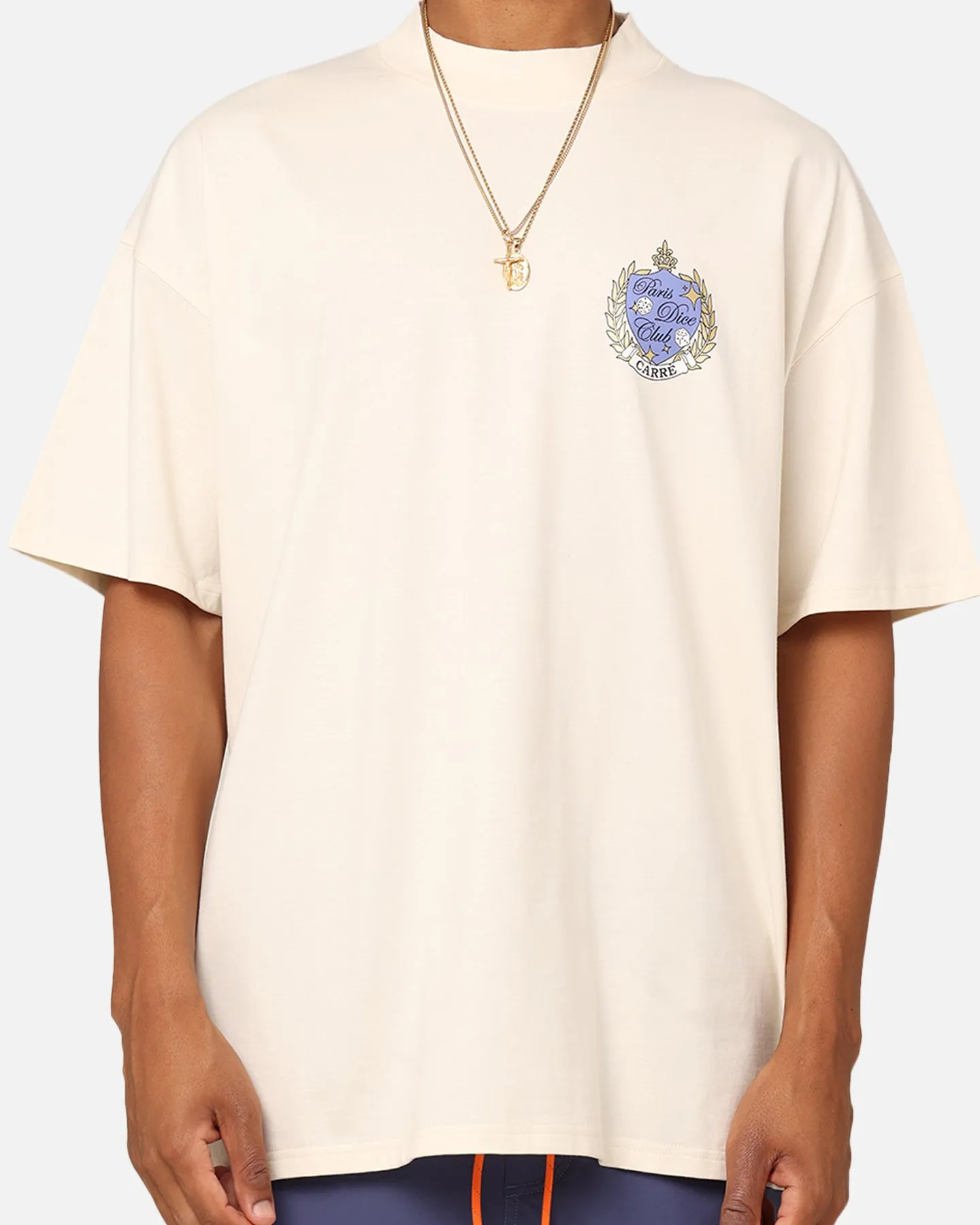 Carre Dice Club Oversized T-Shirt Stone