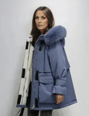Casual Winter Parka Jacket with Hood for Women | Ideal for Winter