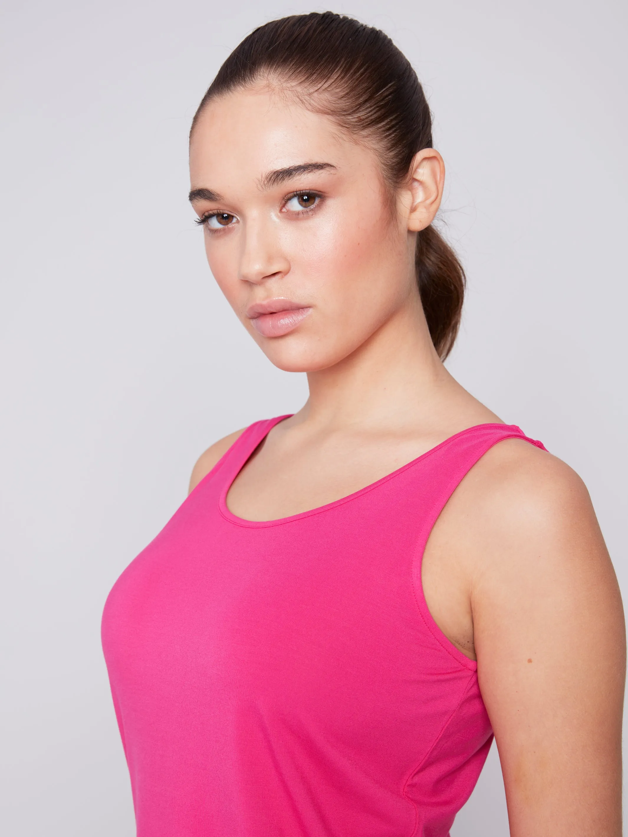 Charlie B Reversible Bamboo Cami Tank