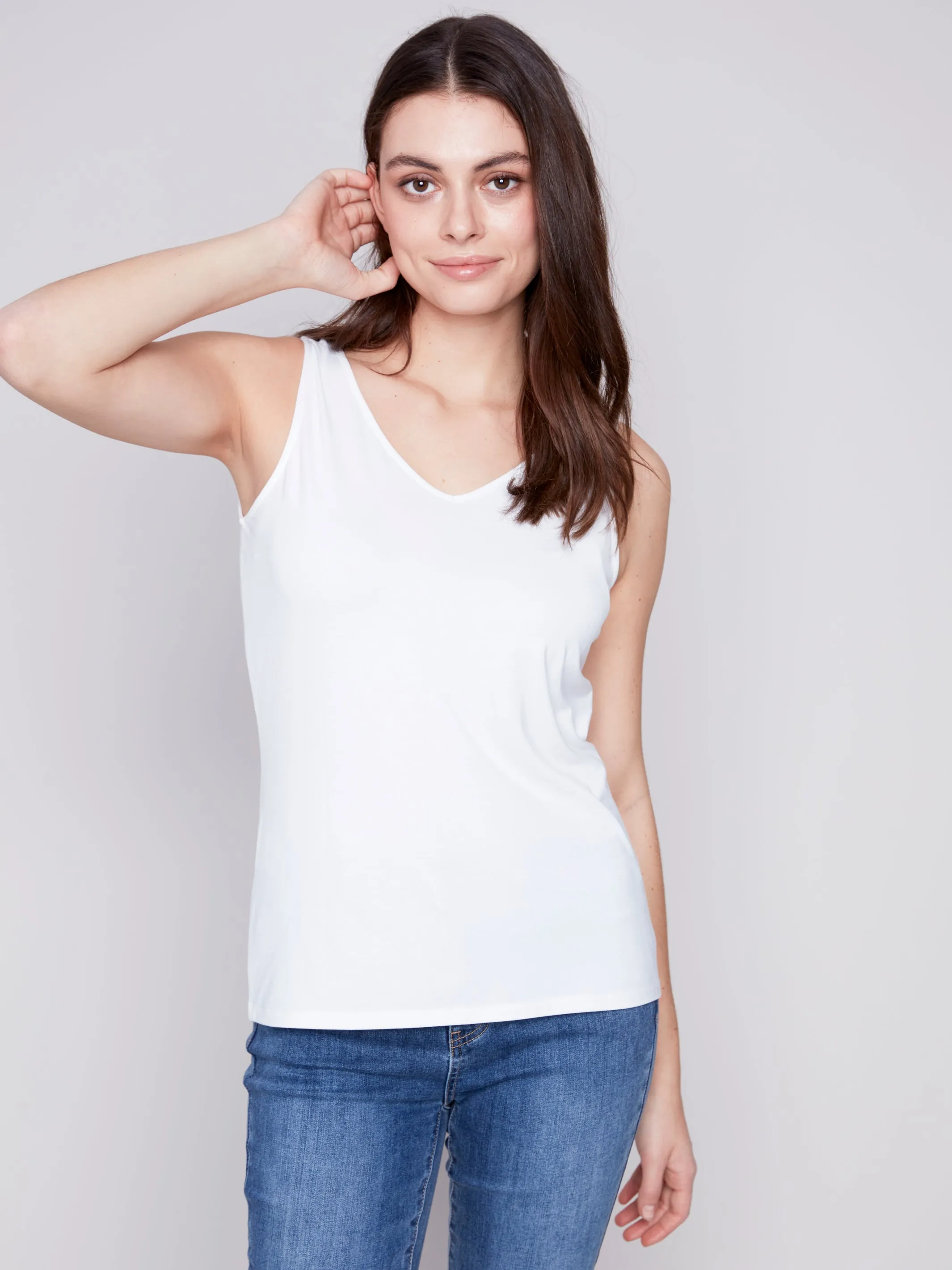 Charlie B Reversible Bamboo Cami Tank