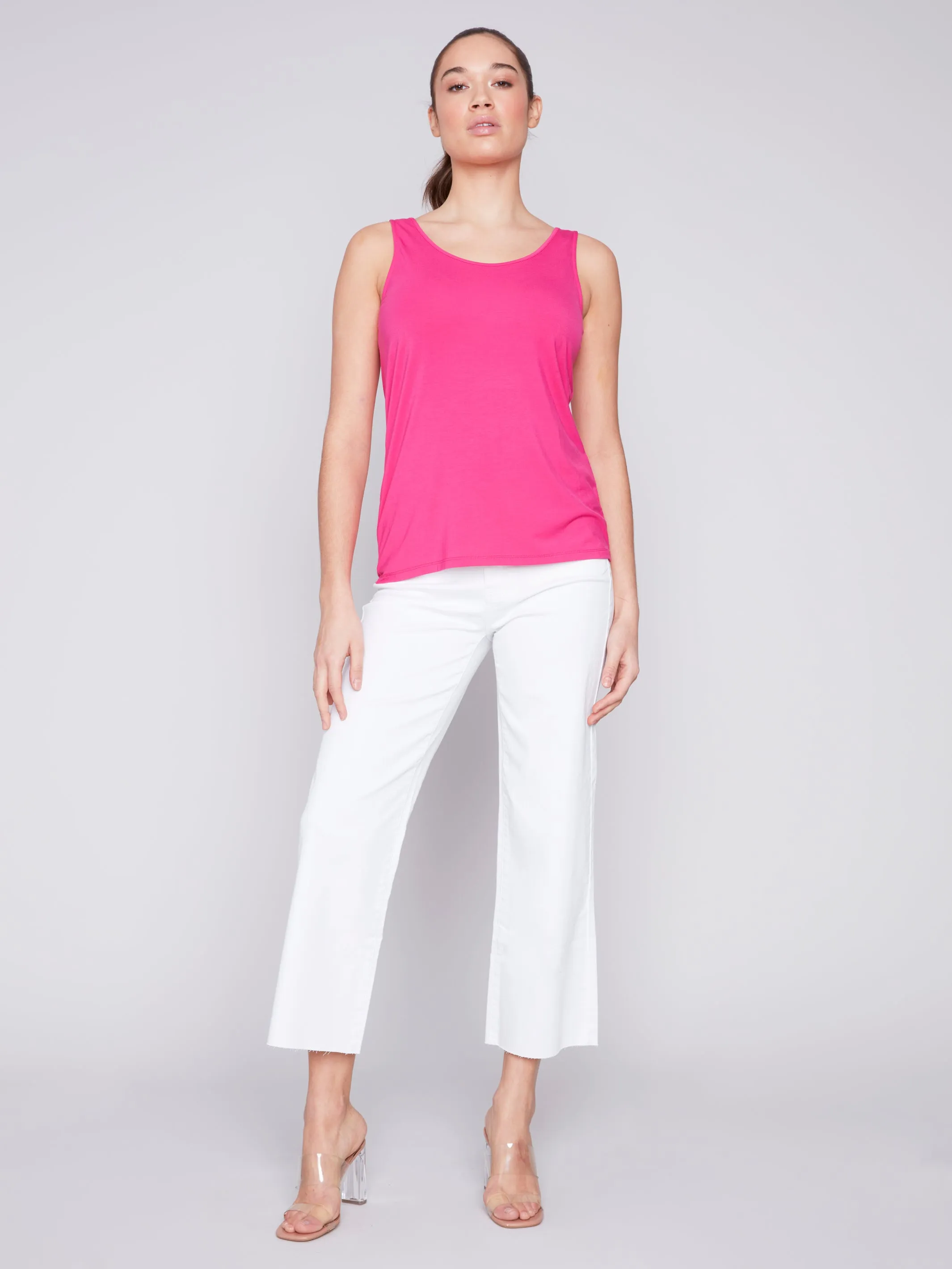 Charlie B Reversible Bamboo Cami Tank