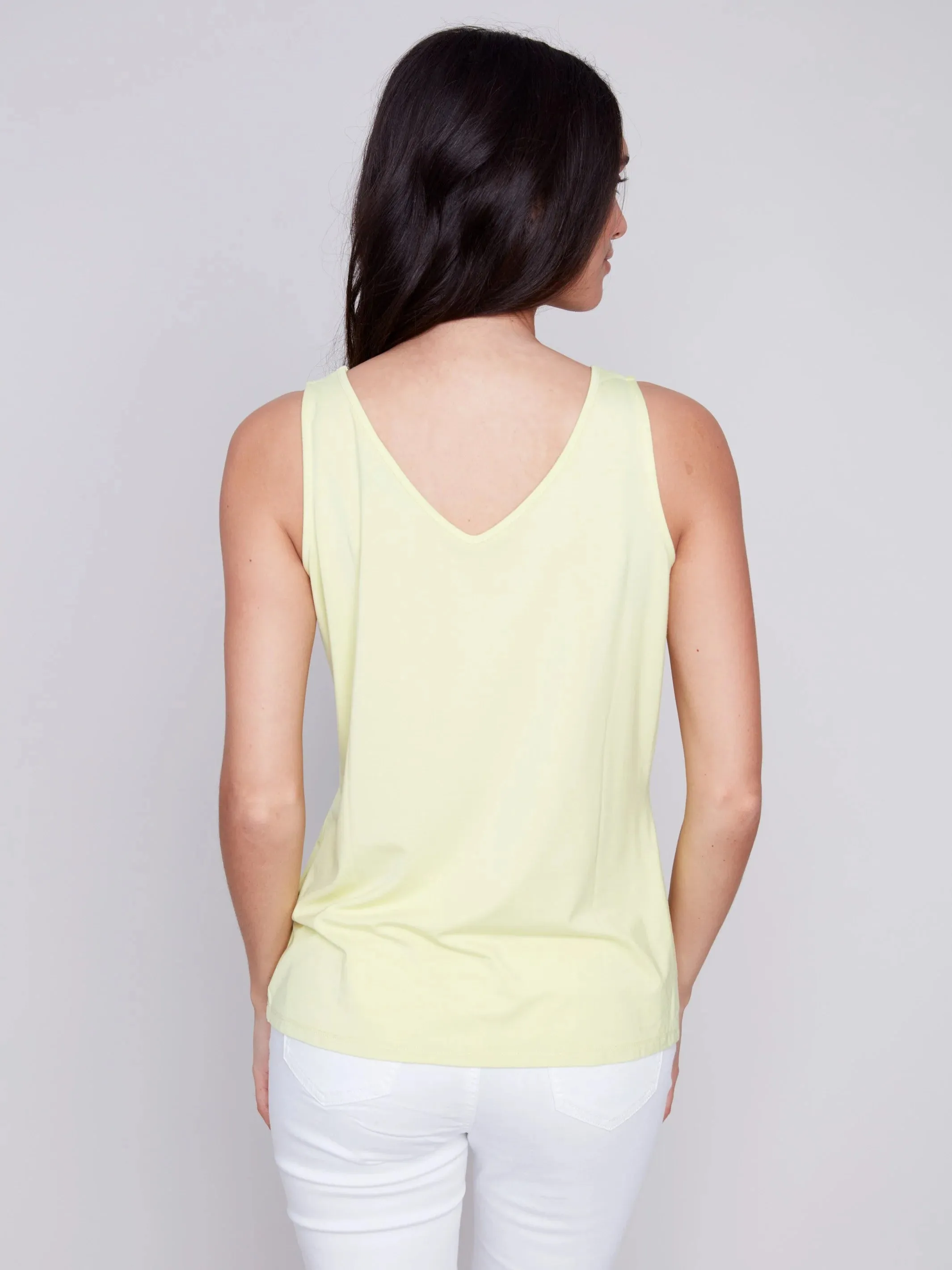 Charlie B Reversible Bamboo Cami Tank
