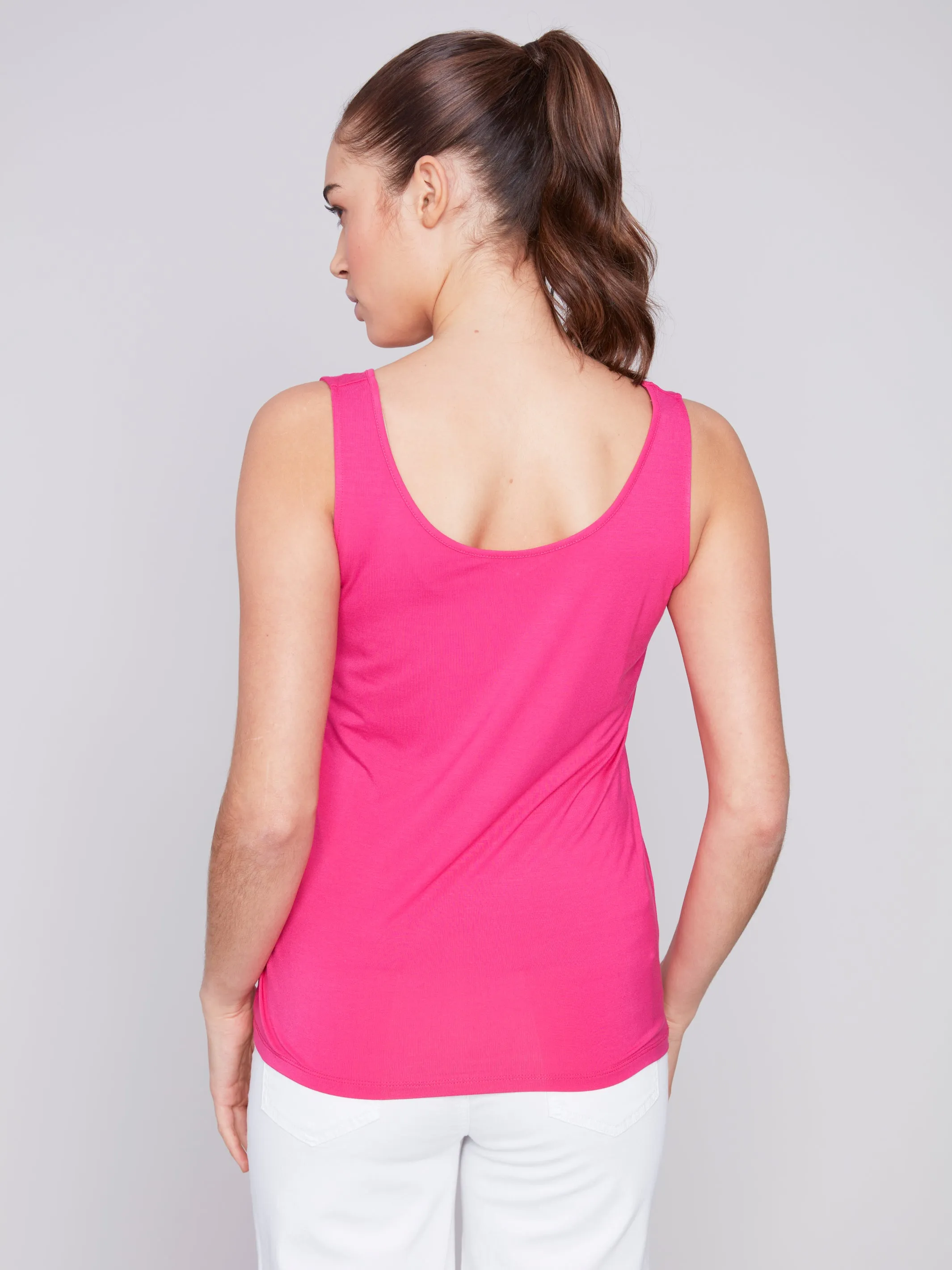 Charlie B Reversible Bamboo Cami Tank