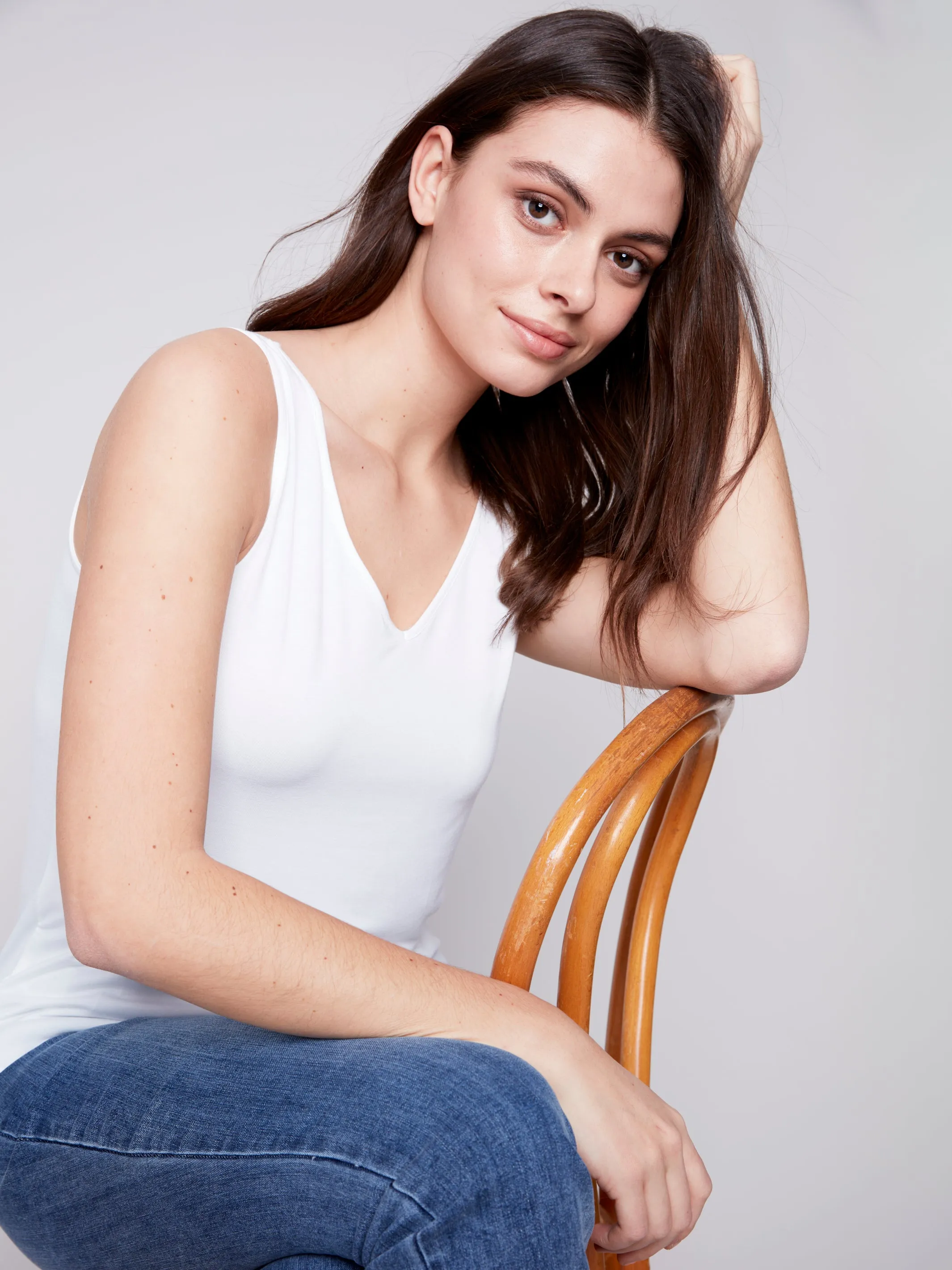 Charlie B Reversible Bamboo Cami Tank