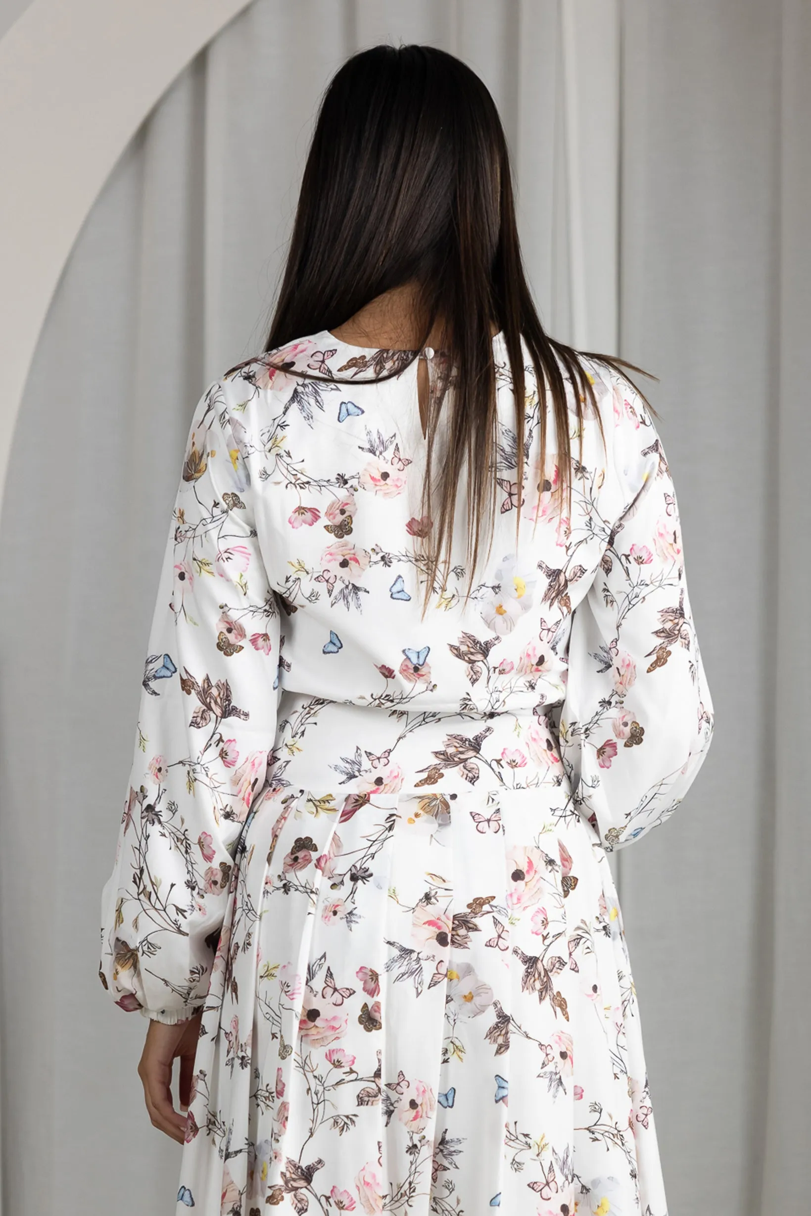 Charmaine Floral White Bundle