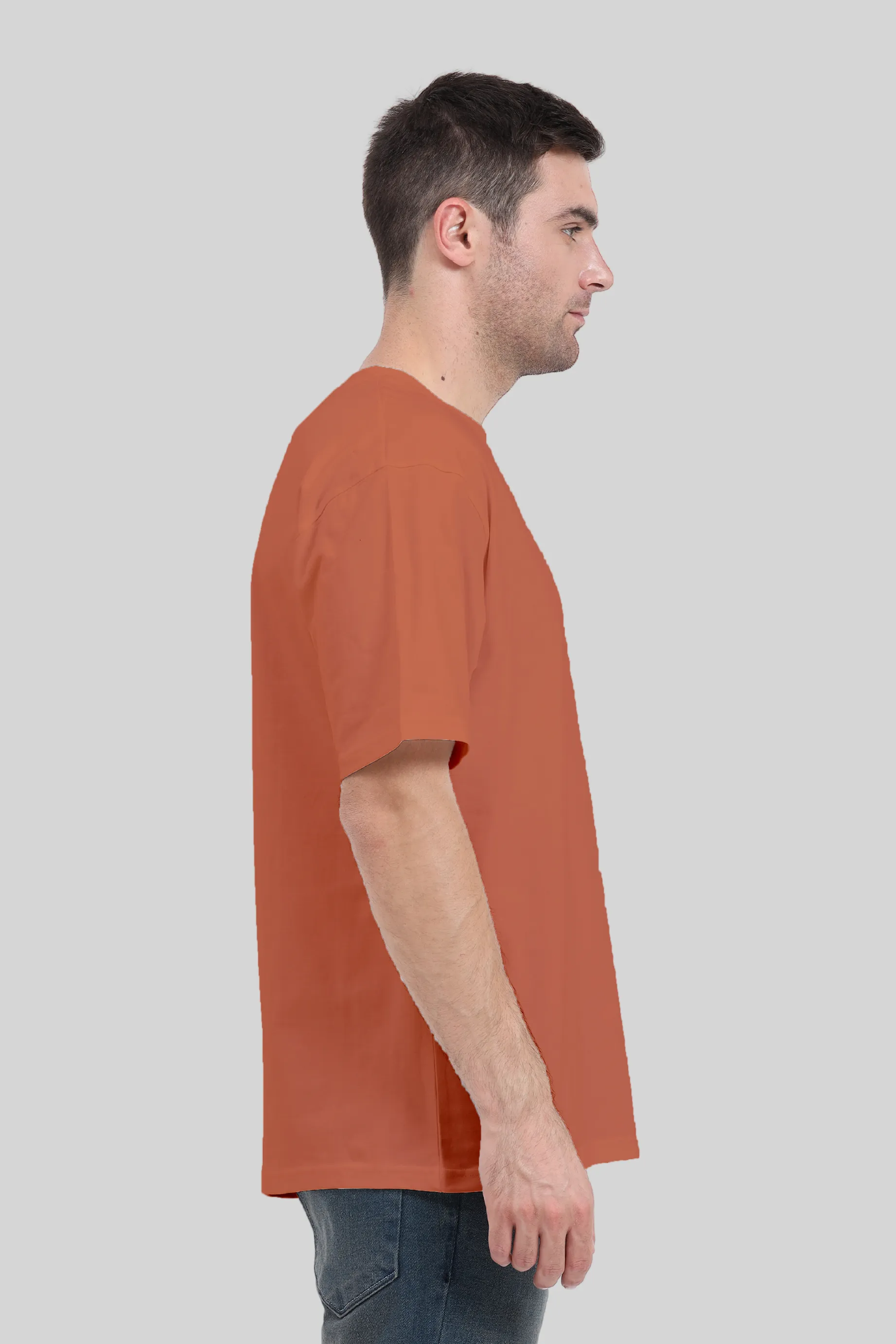 Coral Oversized T-shirt for men