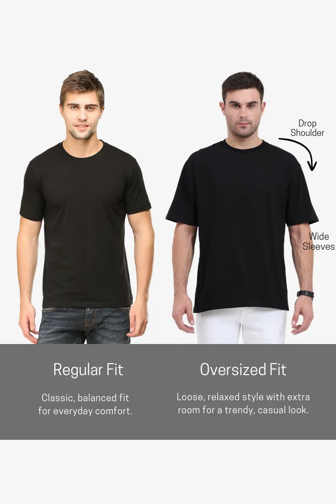 Coral Oversized T-shirt for men