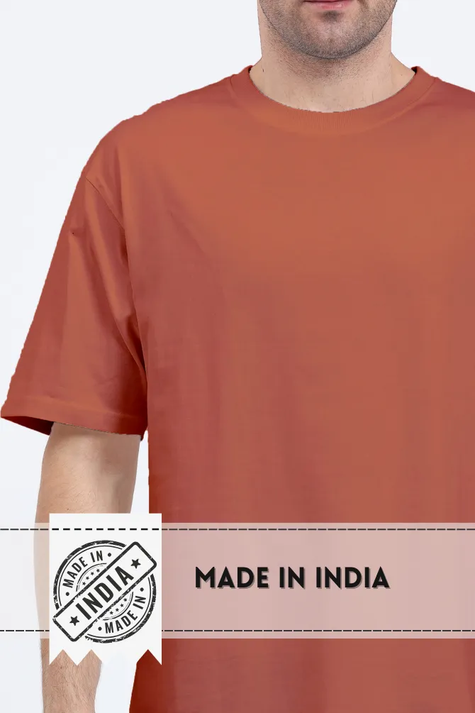 Coral Oversized T-shirt for men