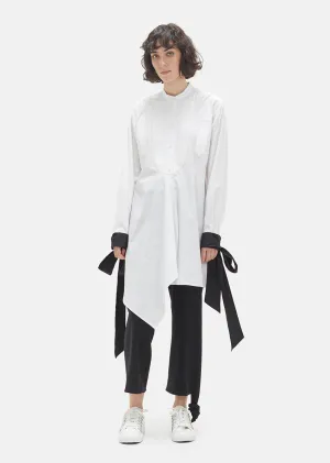 Cotton Asymmetrical Shirt