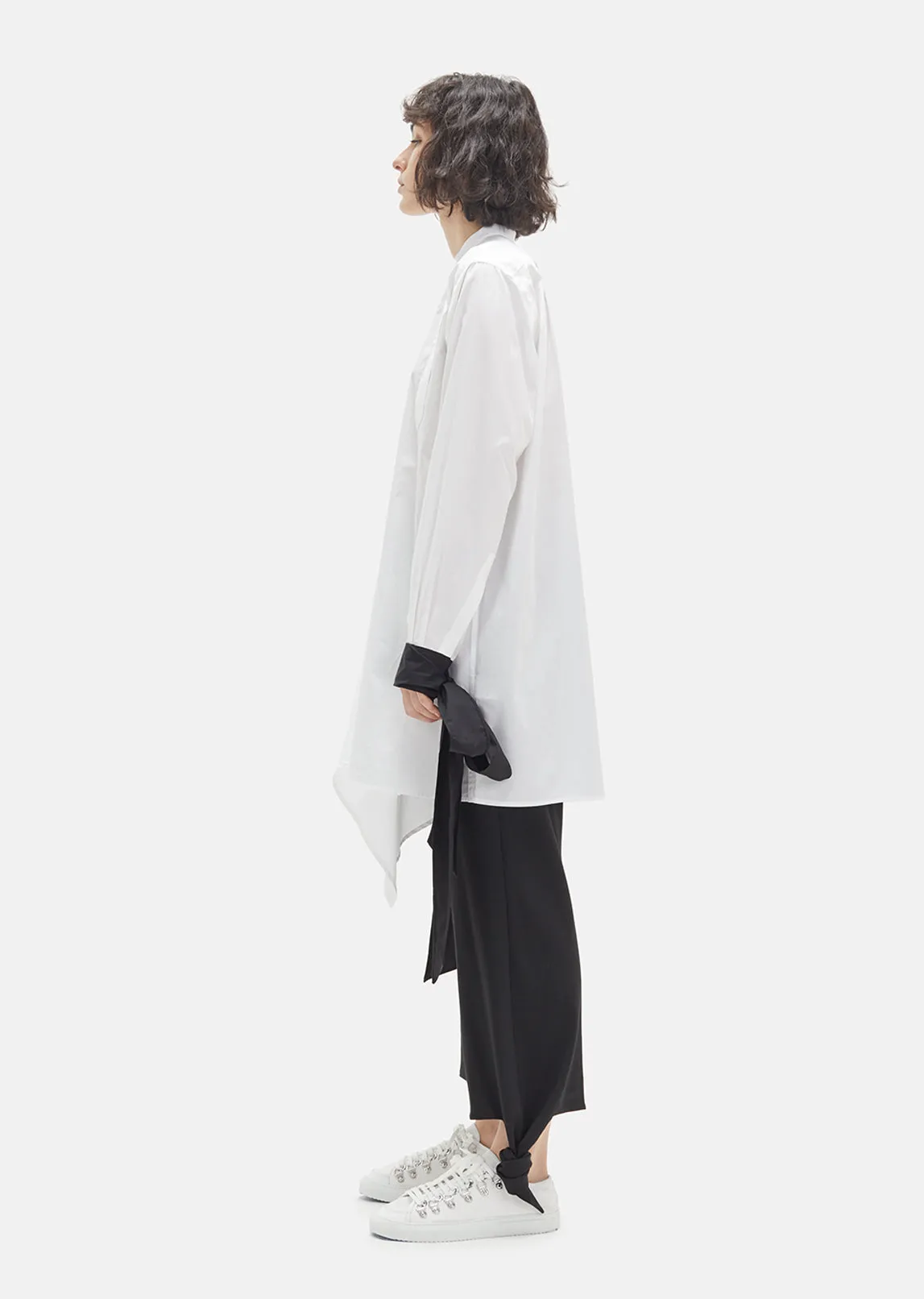 Cotton Asymmetrical Shirt