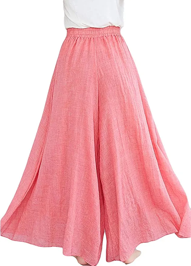 Cotton Palazzo Pants