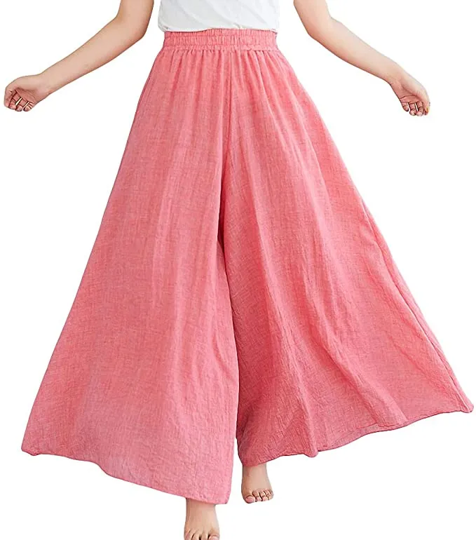 Cotton Palazzo Pants
