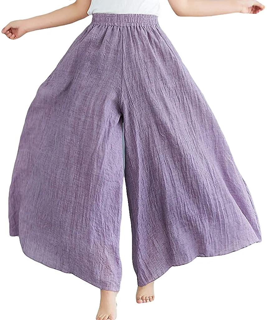Cotton Palazzo Pants