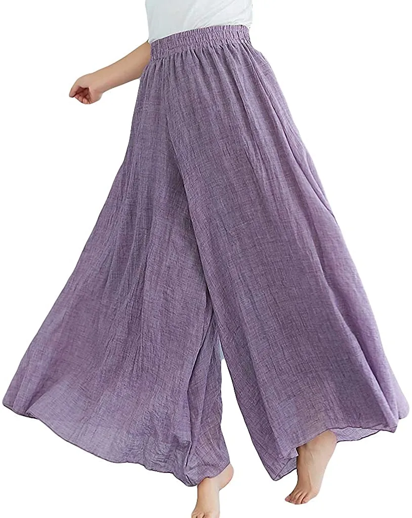 Cotton Palazzo Pants