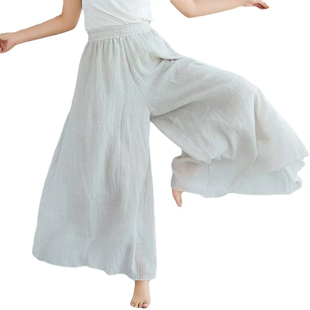 Cotton Palazzo Pants