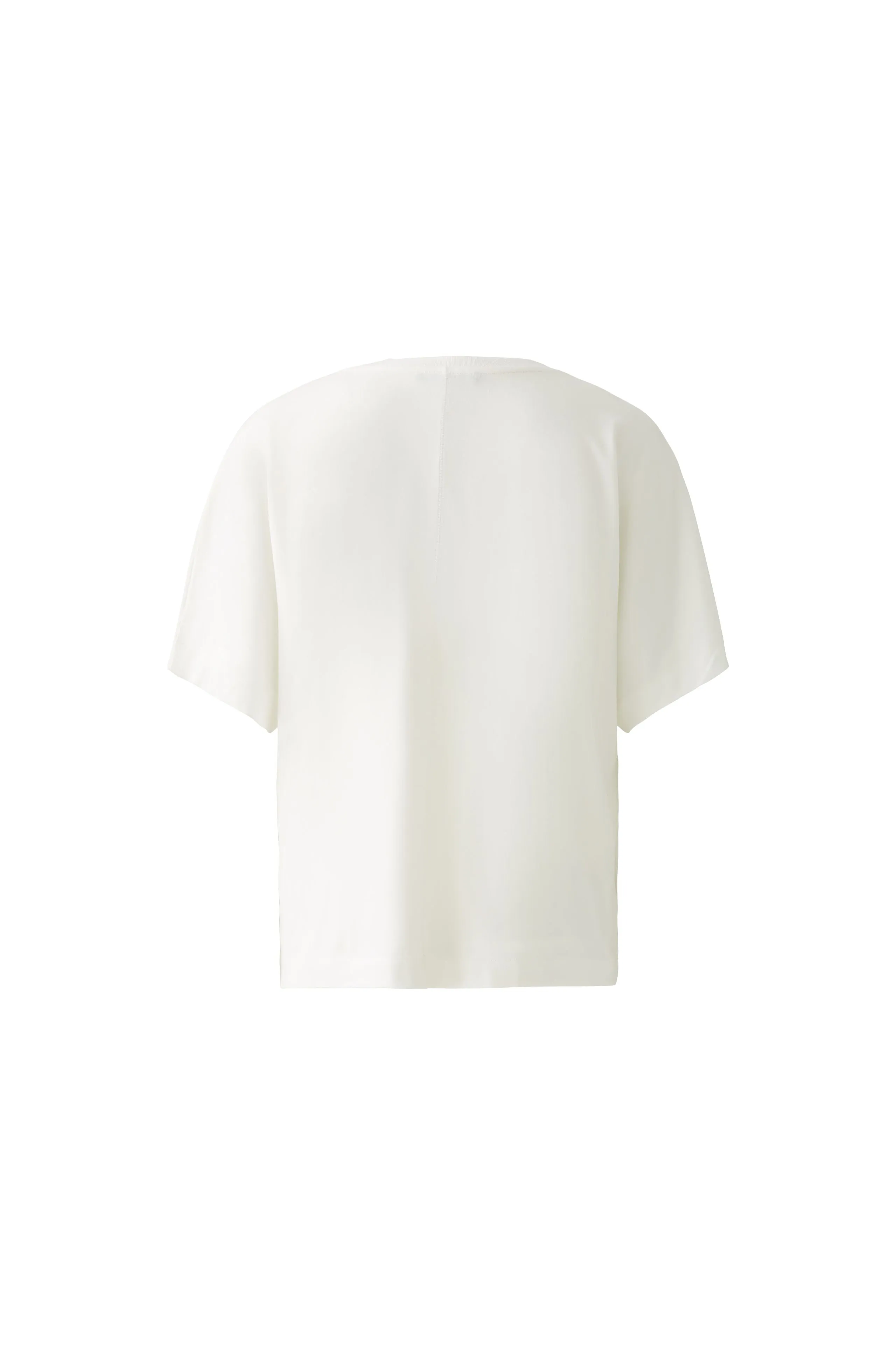 Crochet Pocket T-Shirt - White