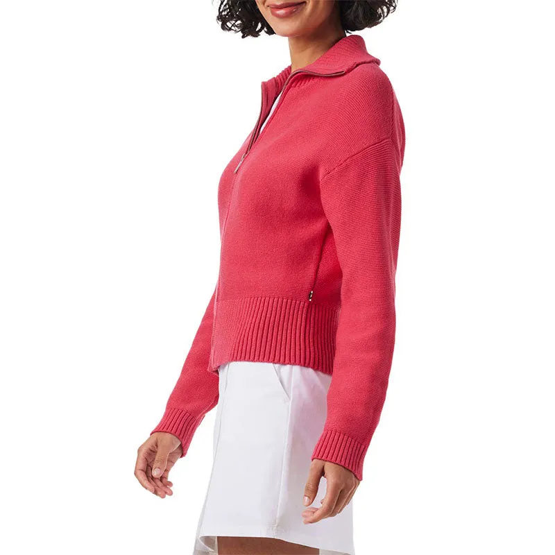 Custom 100% Cotton Zip-Up Knit Cardigan | OEM/ODM Plain Sweater Manufacturer
