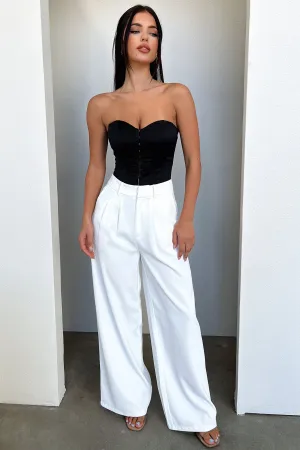 Delaney Pants - White