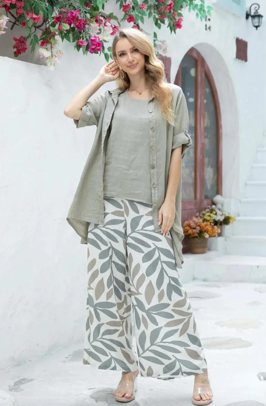Donatella Linen Pants
