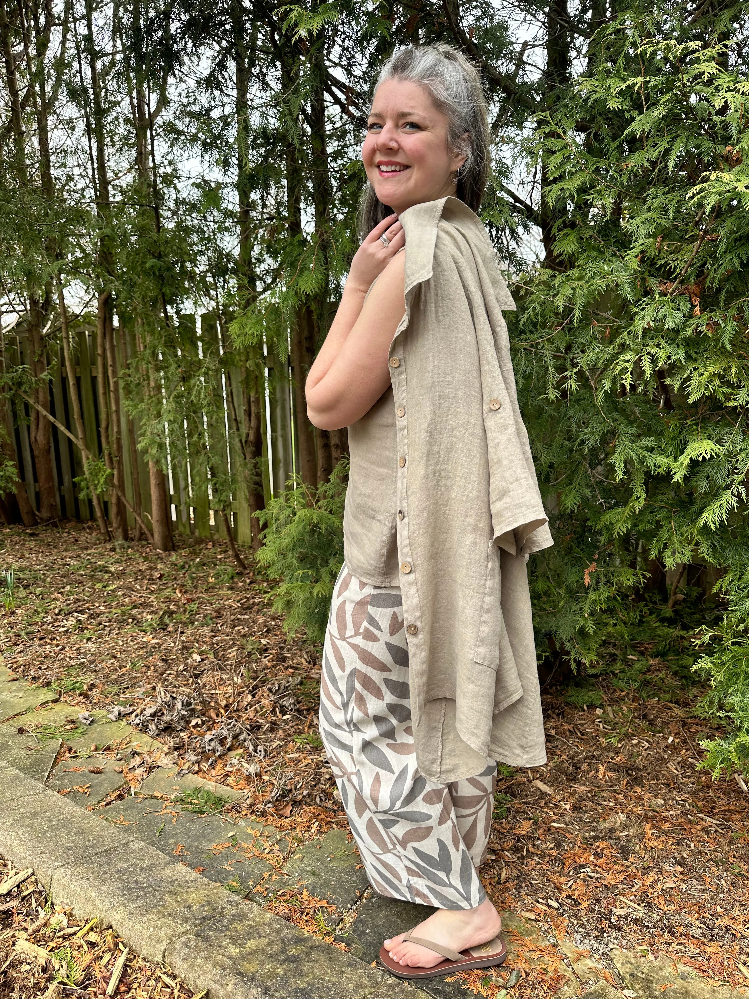 Donatella Linen Pants