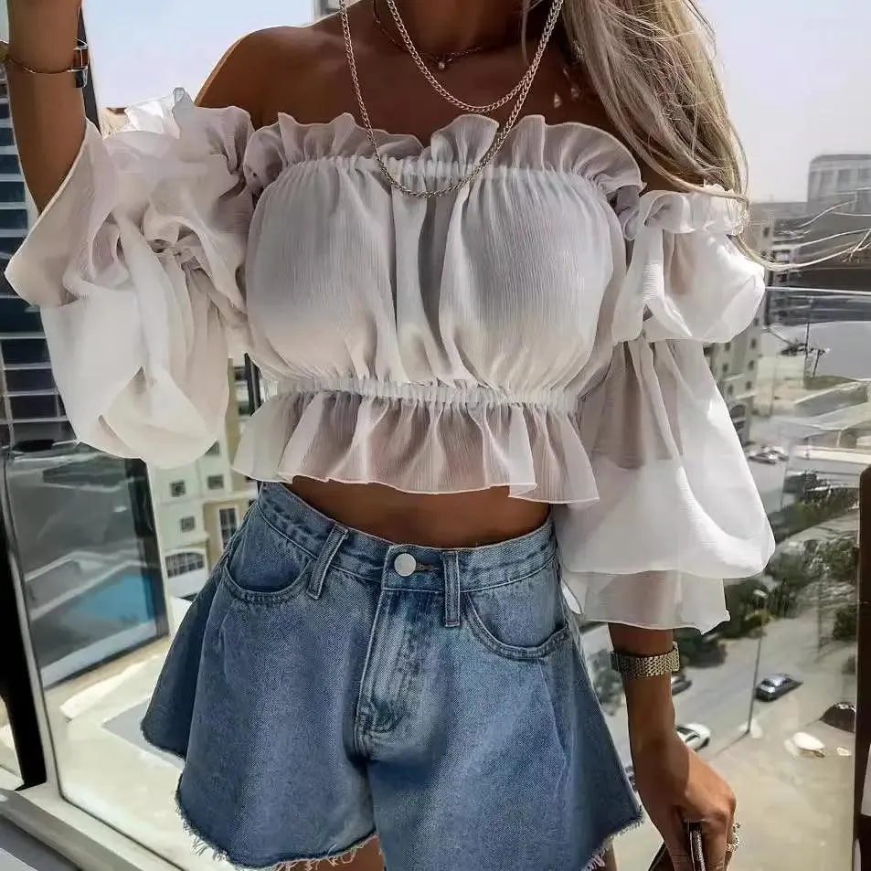 Fringe Denim Shorts